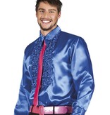 Party blouse Koningsblauw