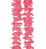 Hawaii krans neon roze