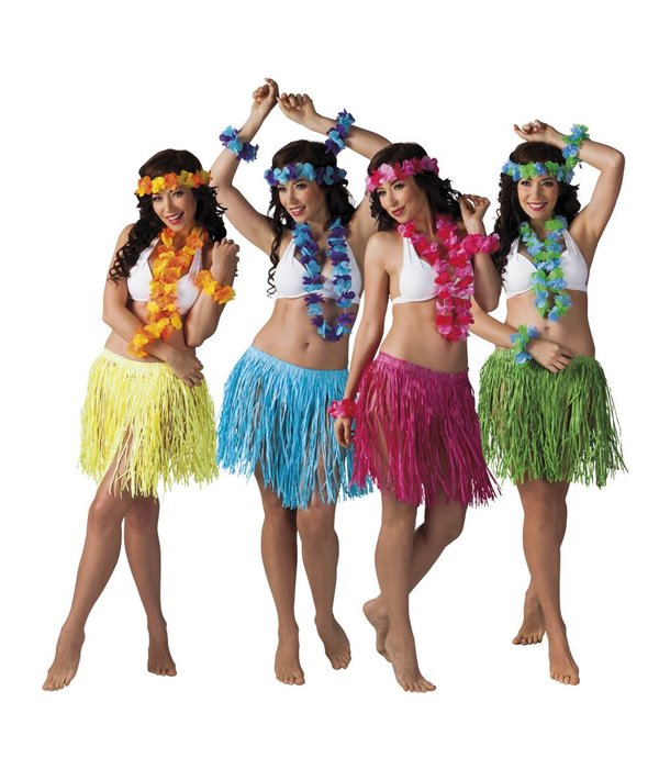 Tropische Hawaii set 4-delig
