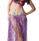 Hawaii rok lang paars 80cm