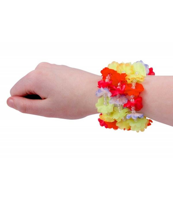 Hawai armband bloemetjes