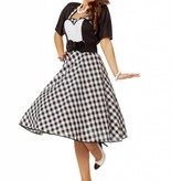 Rock en Roll kostuum dame