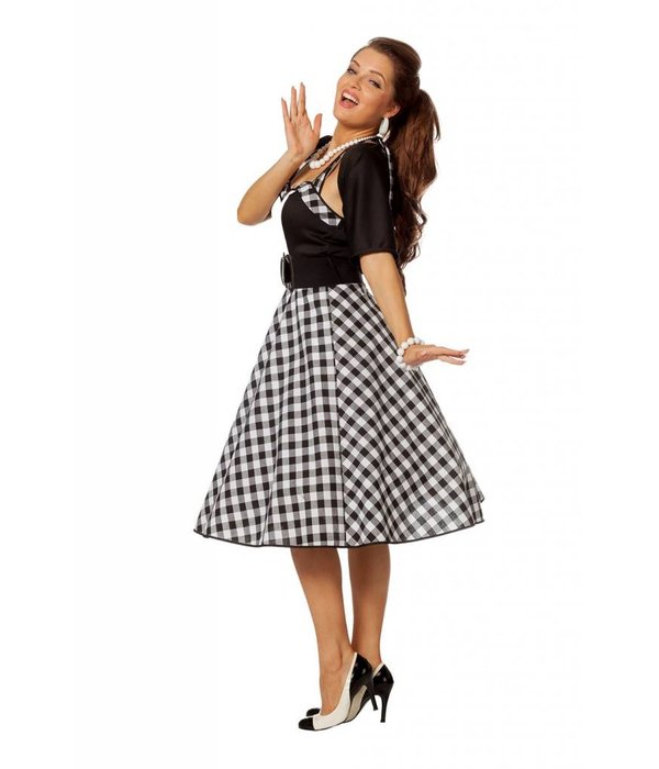 Rock en Roll kostuum dame