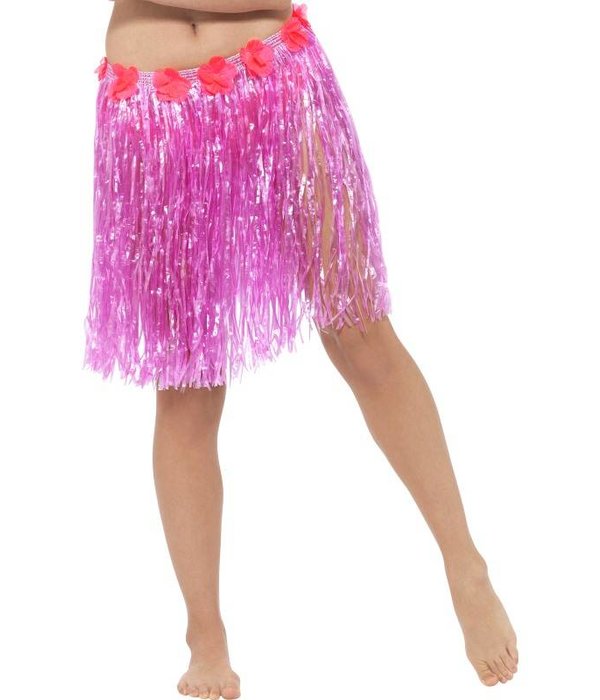 Tropical rokje neon pink