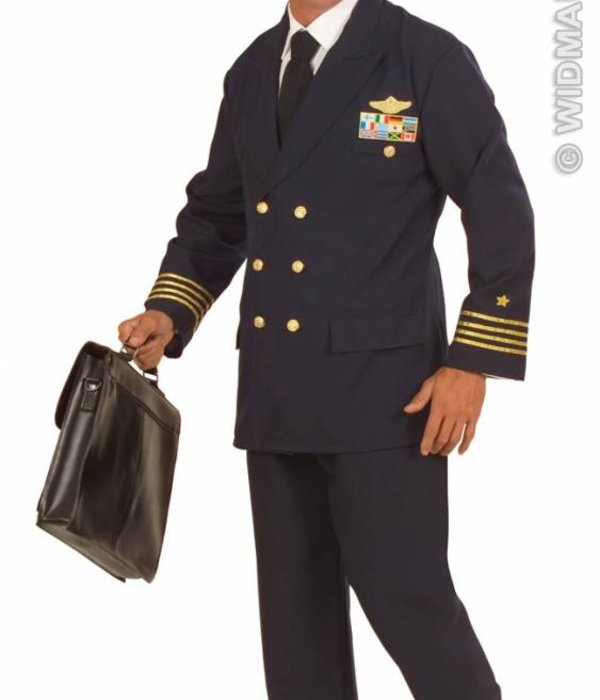 Piloot Luxe Captain Boeing Kostuum