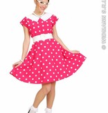 Jurk 50's roze