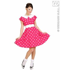 Jurk 50's roze