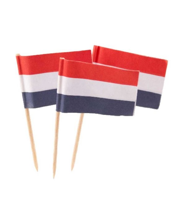 Prikker Nederlandse vlag - 50 stuks
