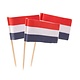 Prikker Nederlandse vlag - 50 stuks