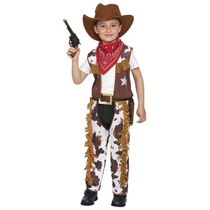 Kleine stoer cowboy pakje afbeelding