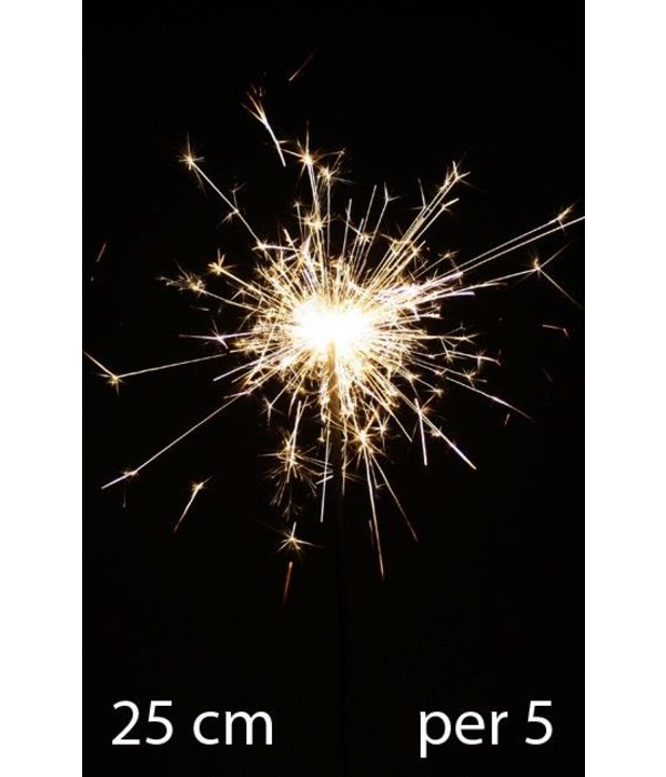 Sterretjes 25cm 8 stuks