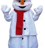 Sneeuwman kostuum big pluche