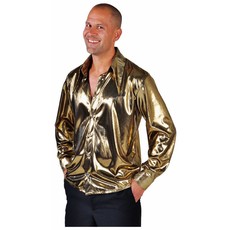 Blouse metallic goud elite