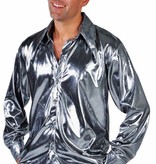 Blouse metallic zilver elite
