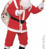 Kostuum kerstman flannel