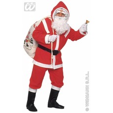 Kostuum kerstman flannel