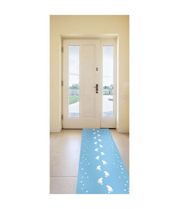 Baby Blauwe Geboorte Loper - 2,5 meter