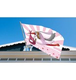 Raamvlag Geboorte Meisje - 60x90cm