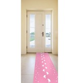 Baby Roze Geboorte Loper 2,5mtr