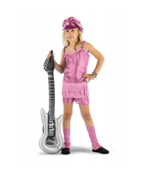 Rocker Popstar Girl 3-delig Pakje roze