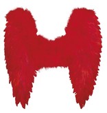 Engelen vleugel rood 50x50cm