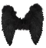 Engelen vleugel zwart 50x50cm