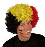 Pruik krullenbol groot Belgie