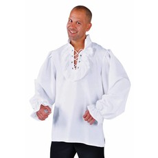 Piratenblouse wit elite