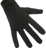 Handschoenen kort zwart katoen
