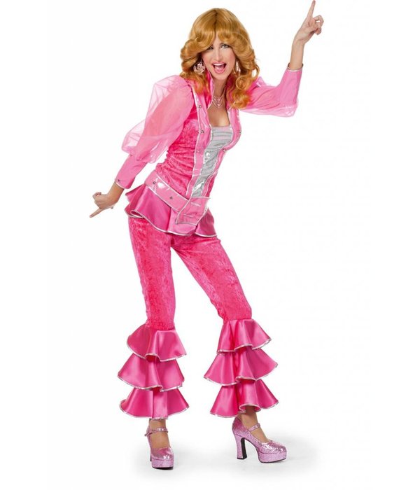 Mama Mia kostuum luxe pink