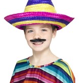 Sombrero hoed kind multikleur