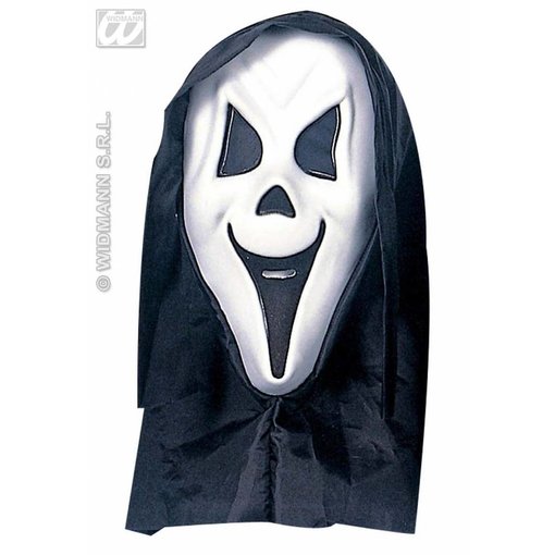 Masker Geest met kap en onzichtbare ogen