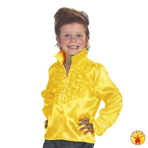 Disco Rock shirt kind geel