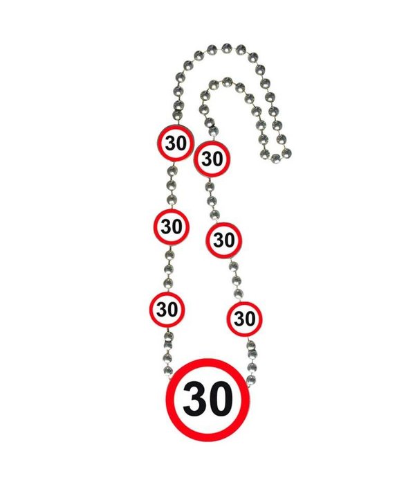 30 Jaar Verkeersbord Ketting