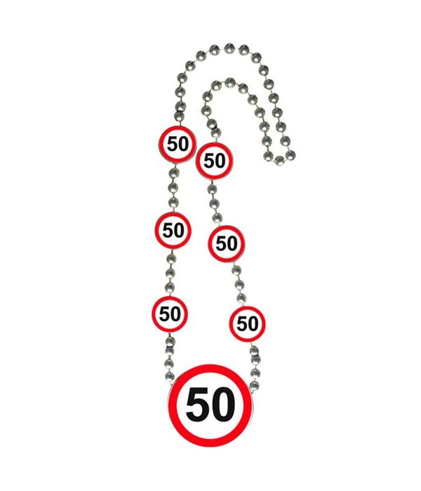 50 Jaar Verkeersbord Ketting