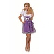 Dirndl Brigitte elite paars
