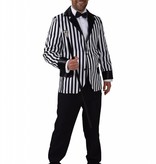 Colbert streep zwart/wit elite