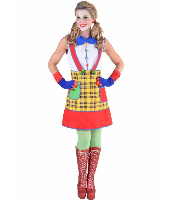 Clownsdame kostuum Coco
