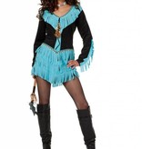 Indiaanse Wishbone kostuum vrouw