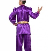 Sultan kostuum paars luxe