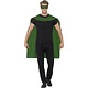 Superhero Cape met masker groen