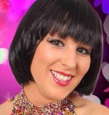 Pruik sensation bobline zwart