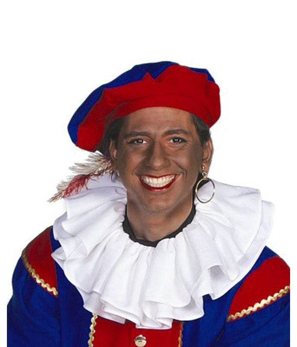 Kraag Piet bistretch wit