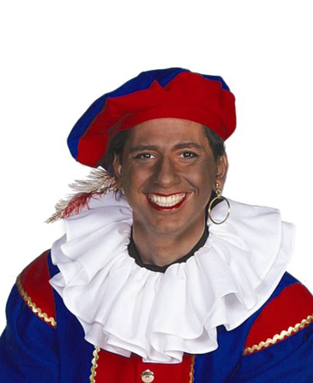 Kraag Piet bistretch wit afbeelding