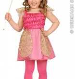 Kleine roze prinses kostuum