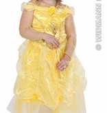 Kleine prinses geel 110cm