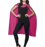 Superhero cape met masker pink