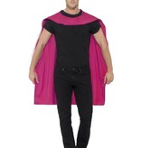 Superhero cape met masker pink