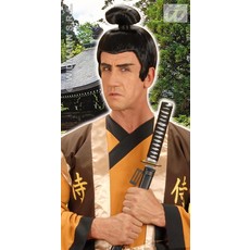 Pruik Samurai kort