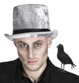 Decoratie Kraai zwart 23cm